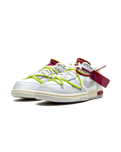 NIKE OFF-WHITE x DUNK LOW LOT 08 OF 50