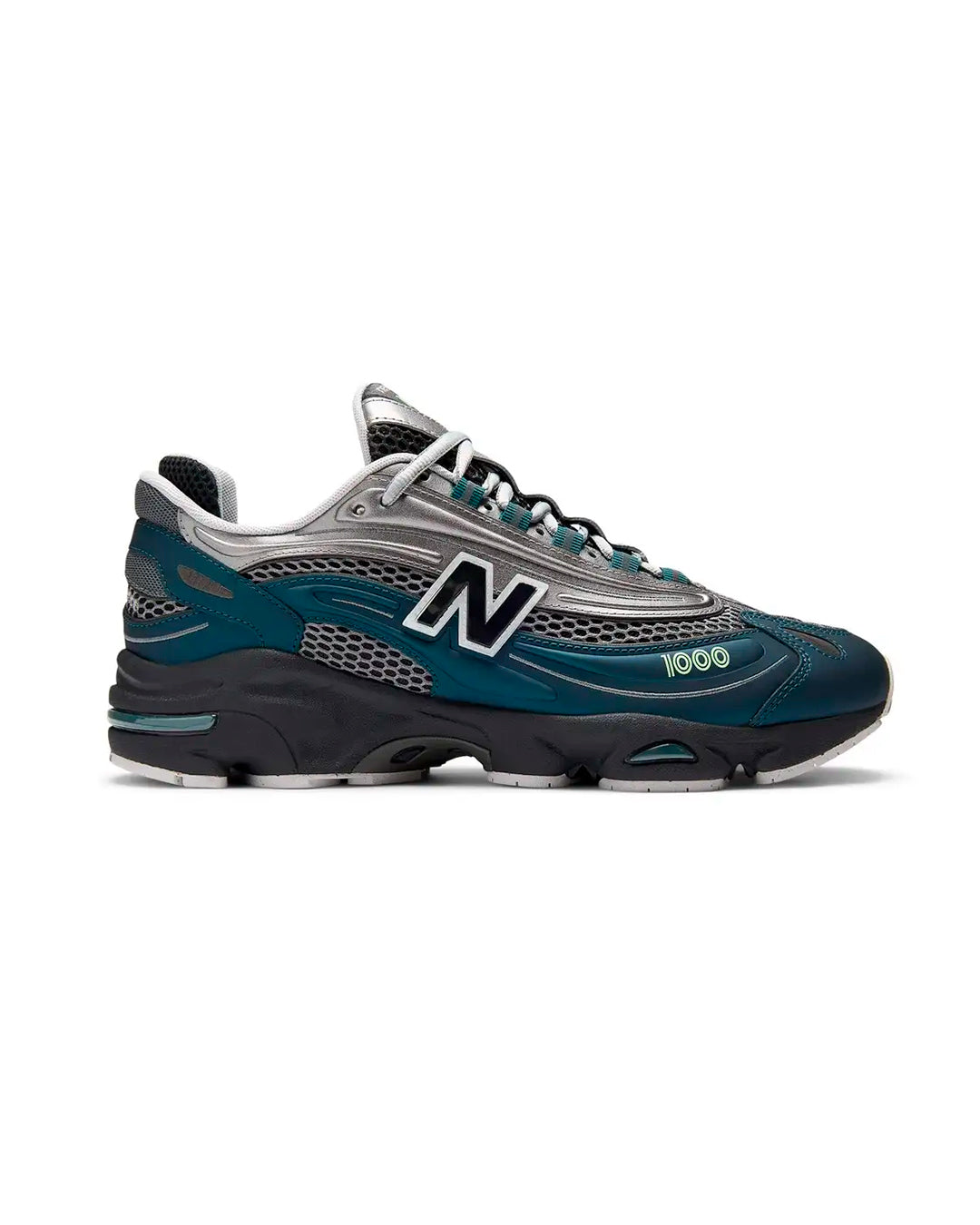 NEW BALANCE 1000 DEEP OCEAN AND DARK SILVER METALLIC HOMBRE