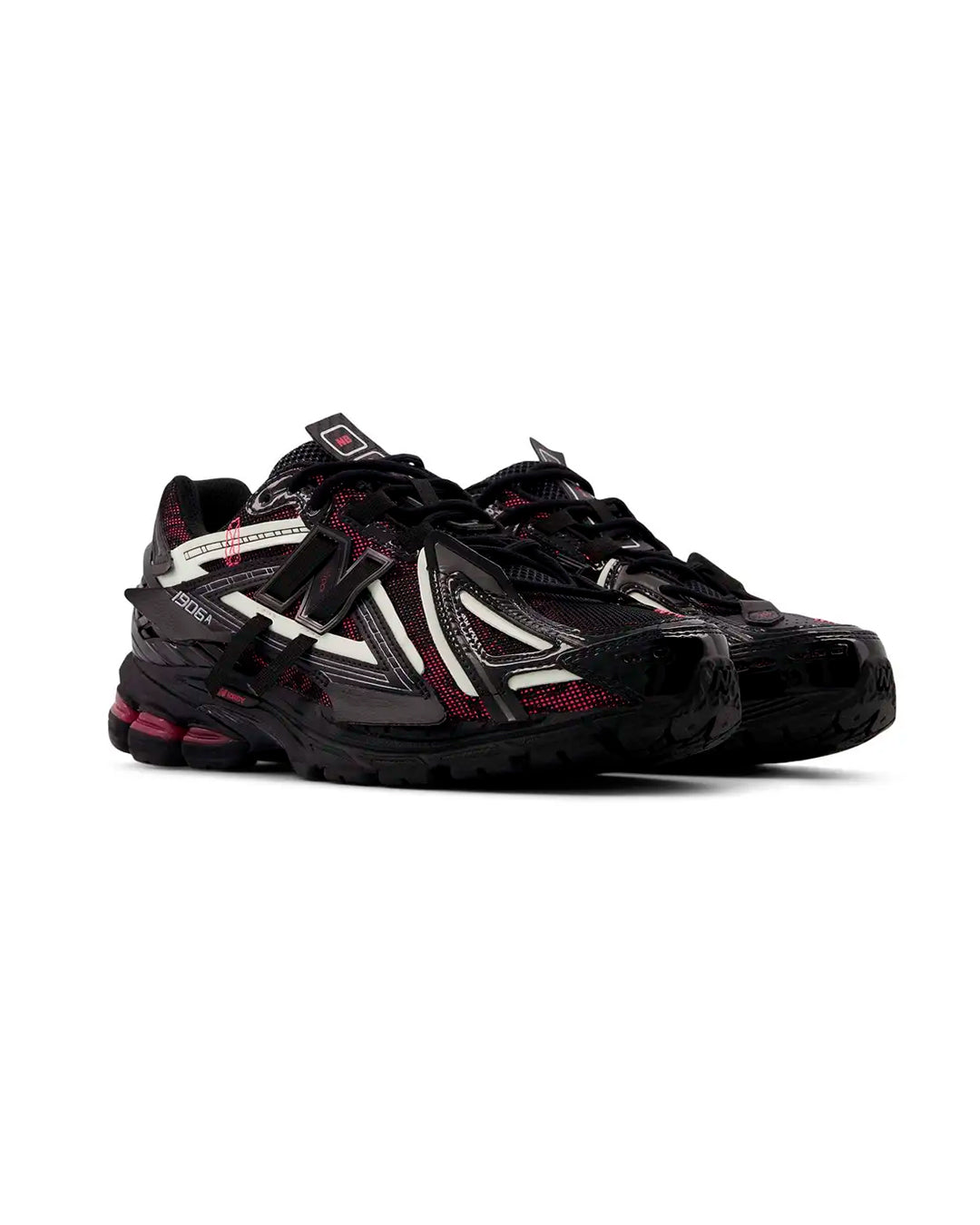 NEW BALANCE 1906A BLACK/DRAGON FRUIT/WHITE
