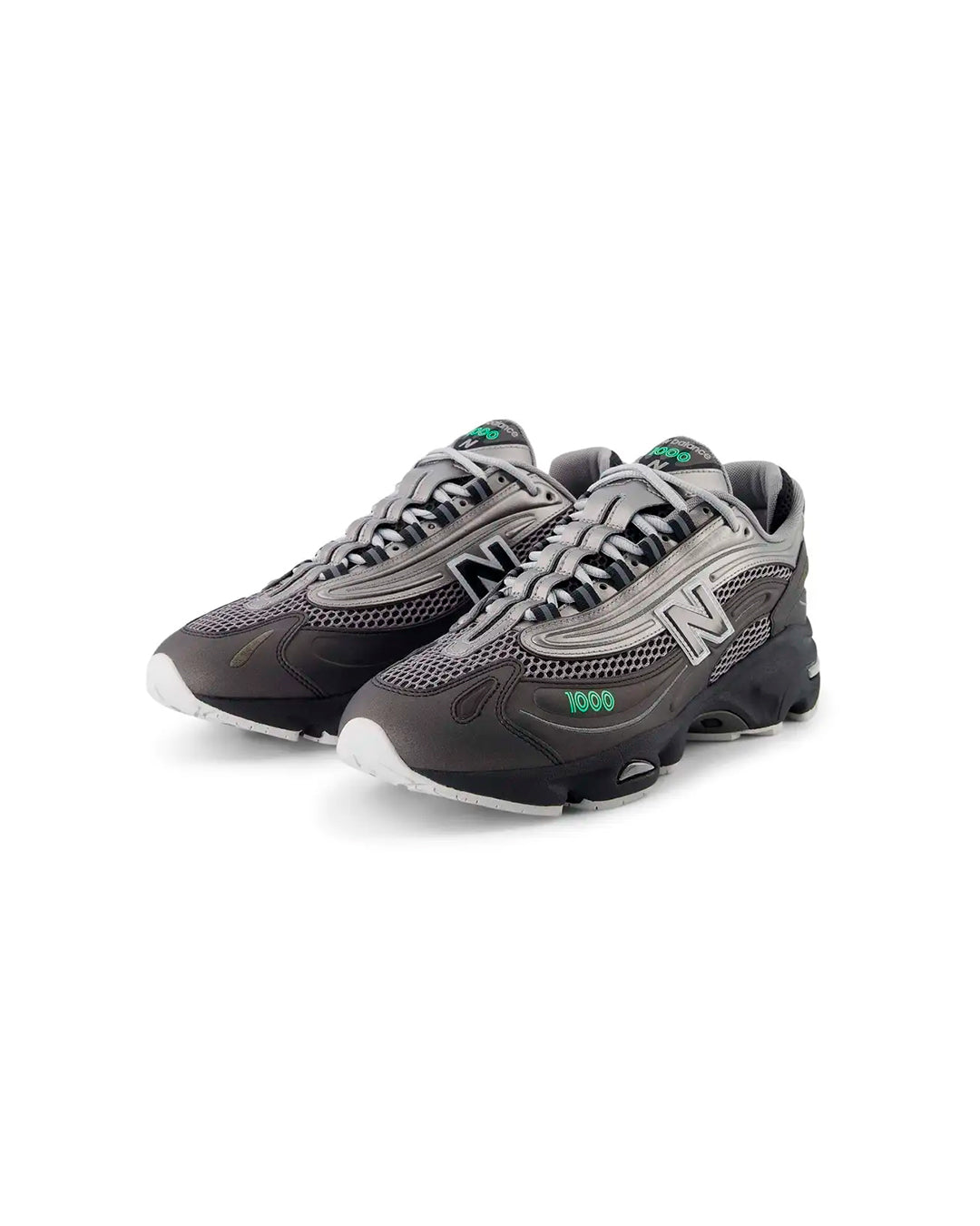 NEW BALANCE 1000 BLACK/DARK SILVER METALLIC HOMBRE