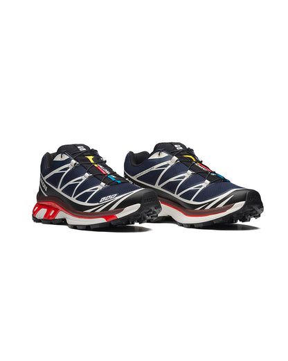 SALOMON XT-6 U MARITIME BLUE/BLACK/FIERY RED HOMBRE
