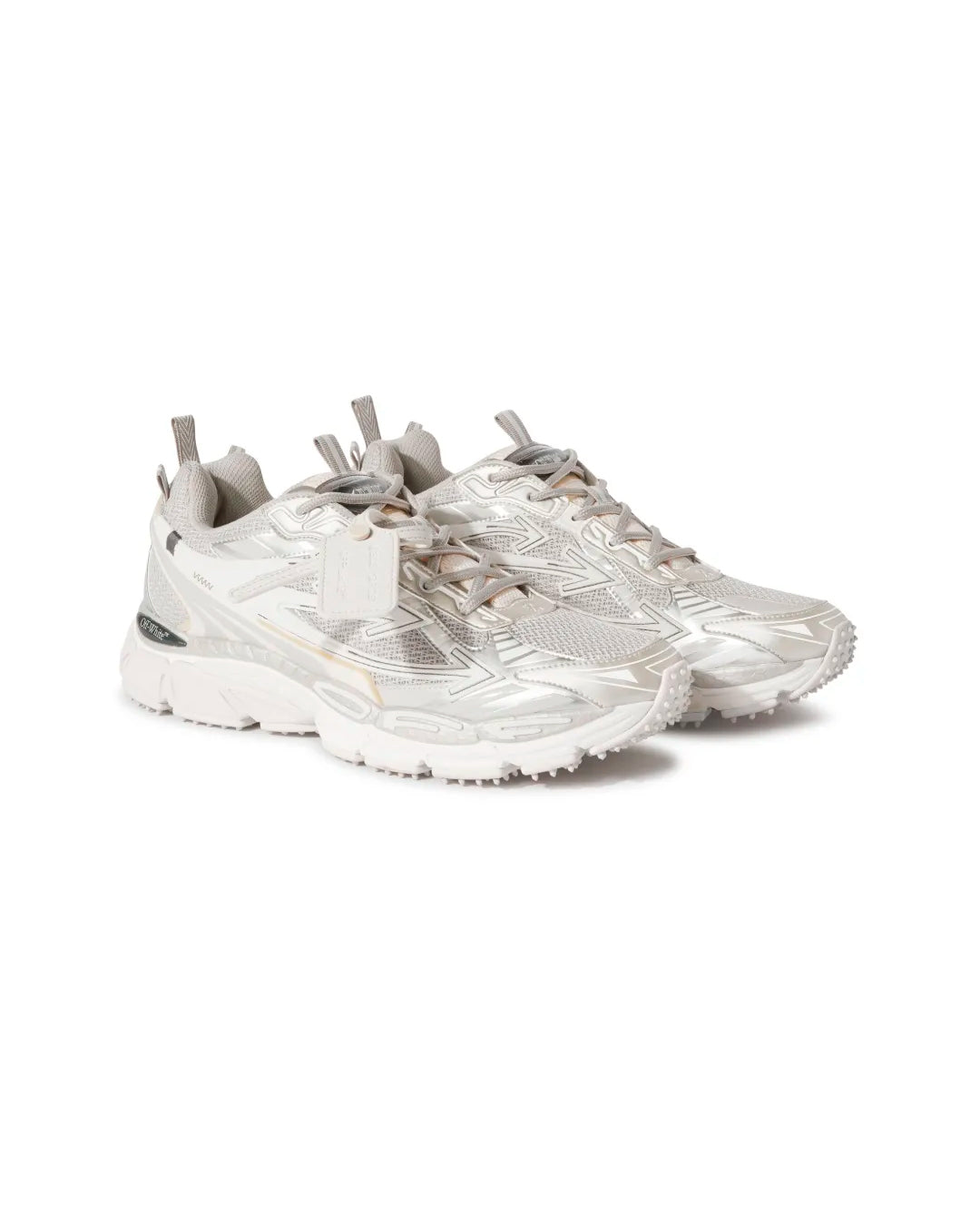 OFF-WHITE BE RIGHT BACK RUNNING 'TRIPLE WHITE' HOMBRE