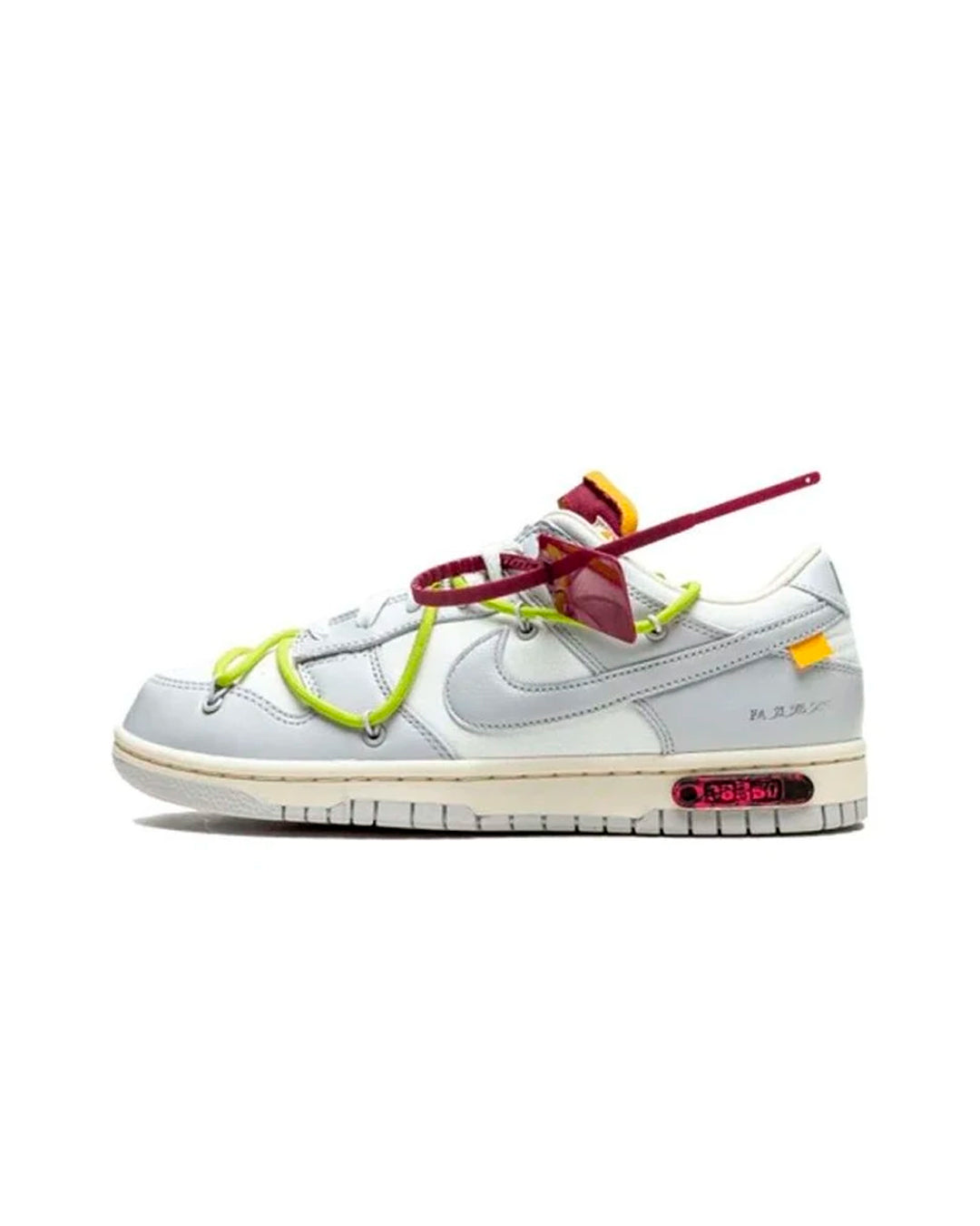 NIKE OFF-WHITE x DUNK LOW LOT 08 OF 50