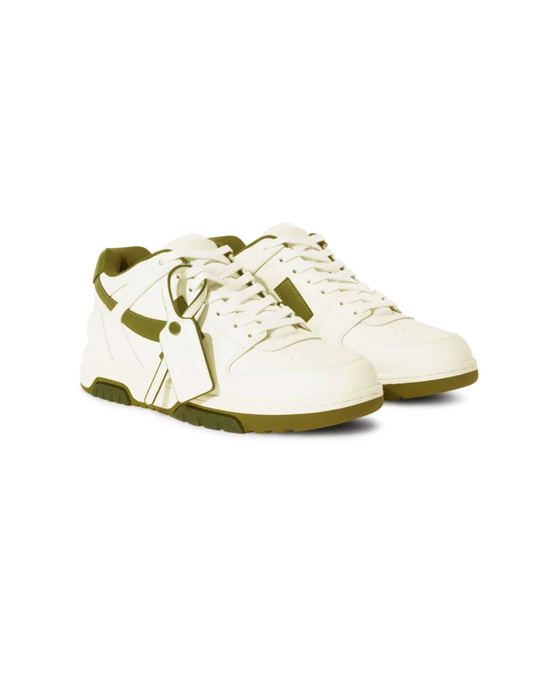OFF-WHITE OUT OF OFFICE WHITE OLIVE HOMBRE