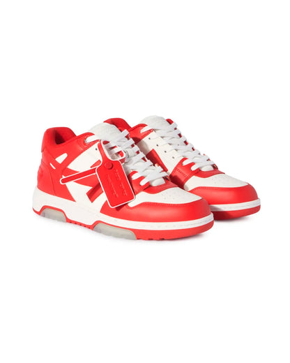 OFF-WHITE OUT OF OFFICE RED WHITE HOMBRE