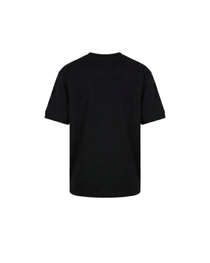OFF WHITE SLIM FIT GOTH LOGO JERSEY SHORT SLEEVE BLACK
