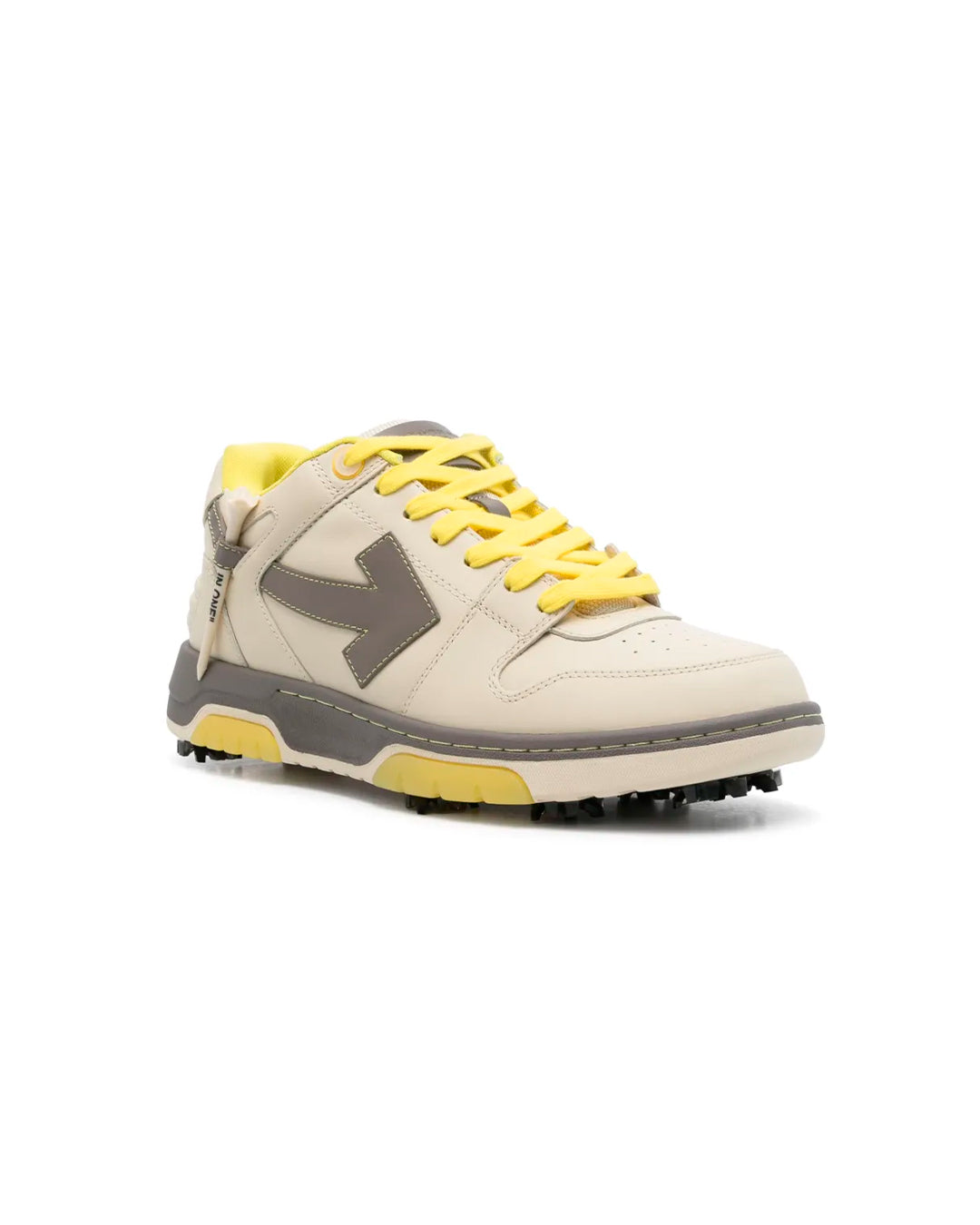 OFF-WHITE OUT OFF OFFICE GOLF CREAM YELLOW HOMBRE