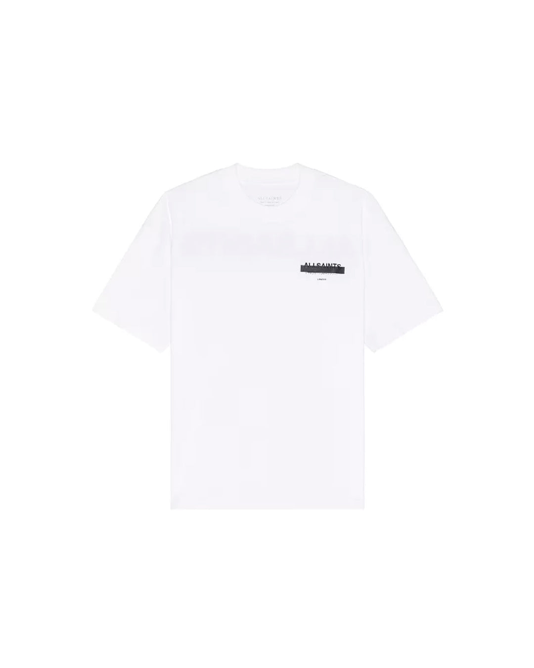 ALLSAINTS REDACT OVERSIZED EMBROIDERED LOGO T-SHIRT