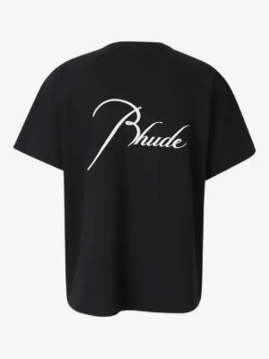 RHUDE CLASSIQUE RAGLAN TEE BLACK