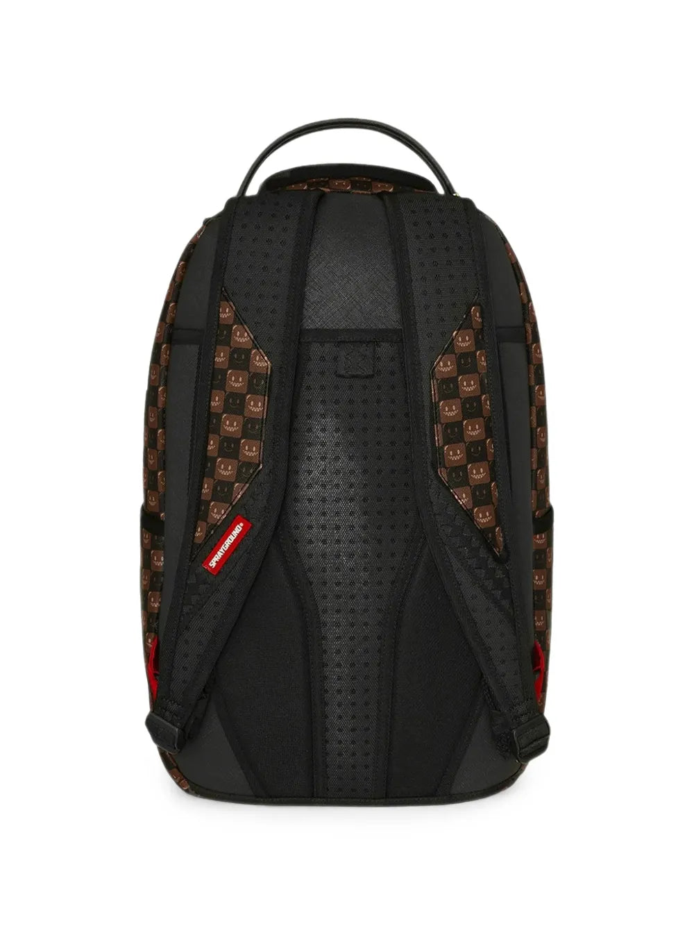 MOCHILA SPRAYGROUND SHARKS IN PARIS WTF BUBBLE BROWN CHECK