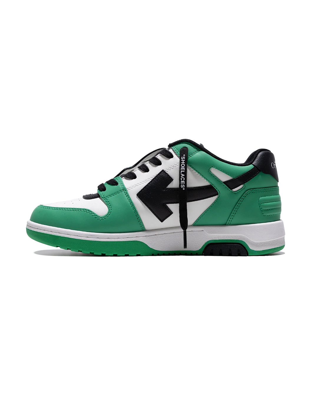 OFF-WHITE OUT OF OFFICE GREEN/BLACK HOMBRE