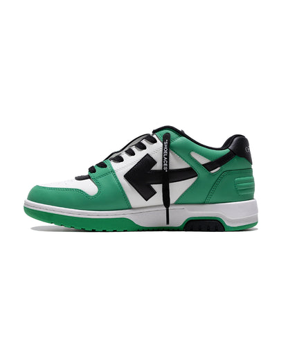 OFF-WHITE OUT OF OFFICE GREEN/BLACK HOMBRE