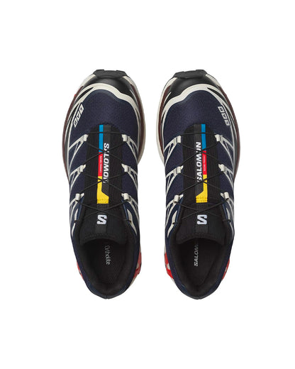 SALOMON XT-6 U MARITIME BLUE/BLACK/FIERY RED HOMBRE
