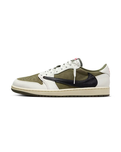NIKE JORDAN 1 RETRO LOW OG SP TRAVIS SCOTT MEDIUM OLIVE HOMBRE