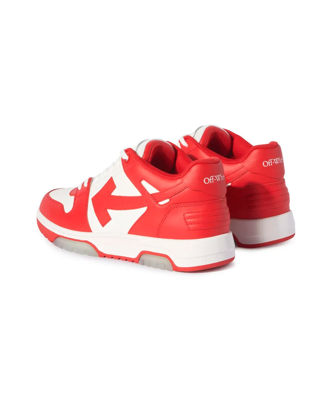 OFF-WHITE OUT OF OFFICE RED WHITE HOMBRE