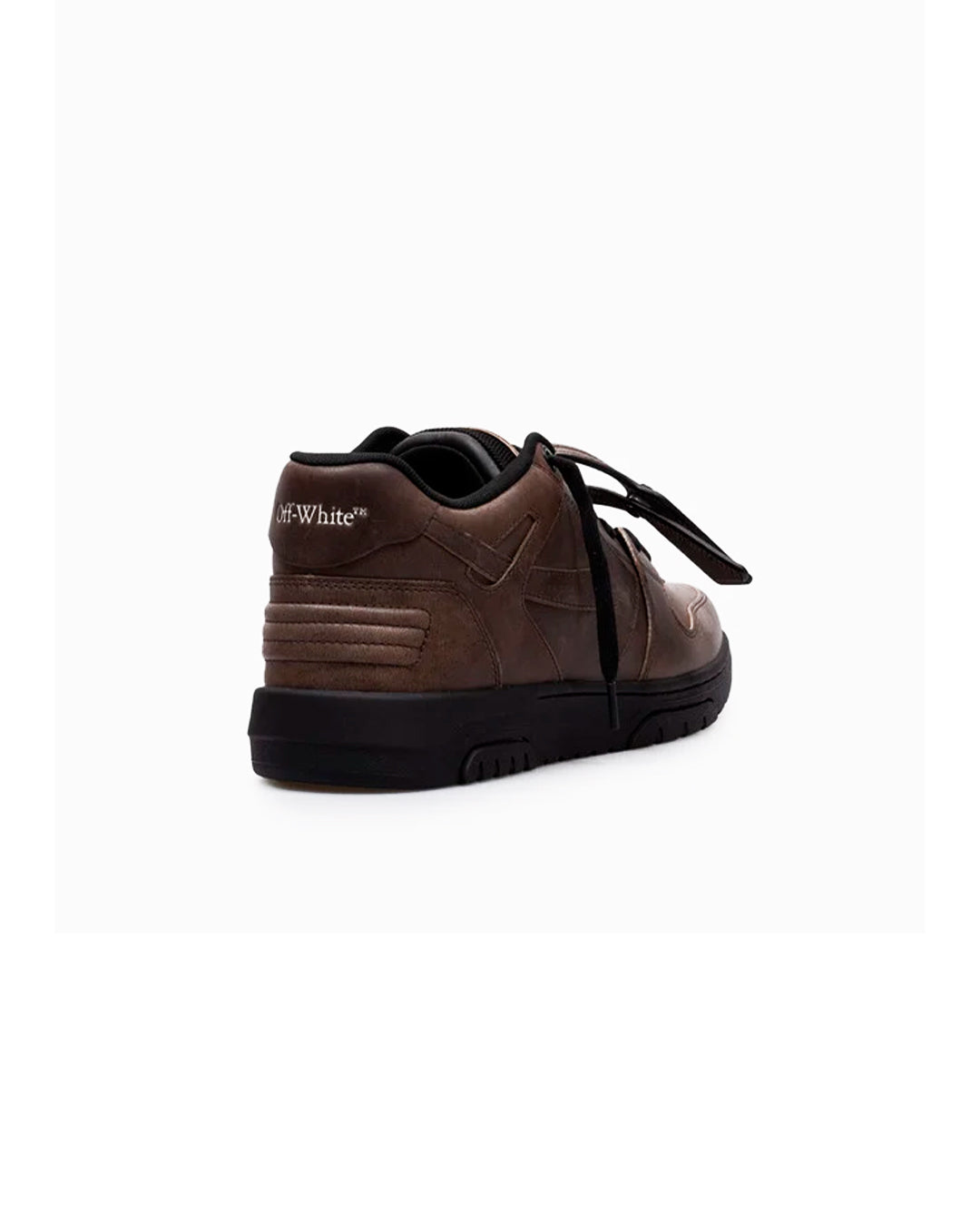 OFF-WHITE OUT OF OFFICE BROWN BLACK HOMBRE