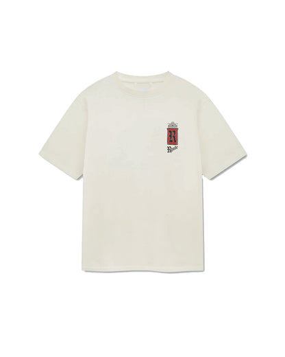 RHUDE FUMAR 91 TEE WHITE