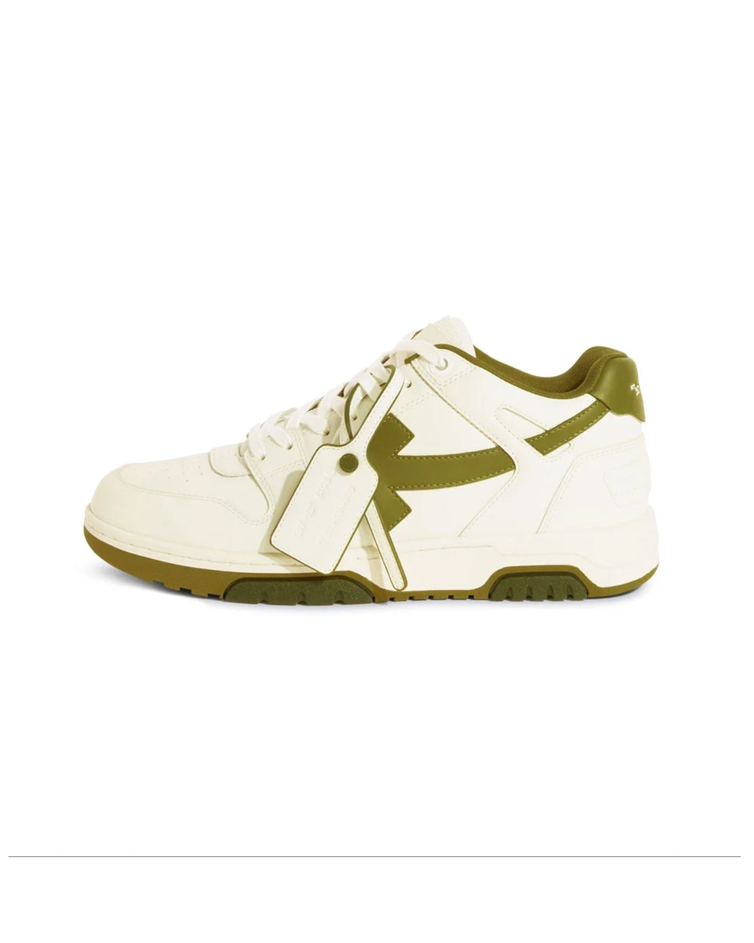 OFF-WHITE OUT OF OFFICE WHITE OLIVE HOMBRE