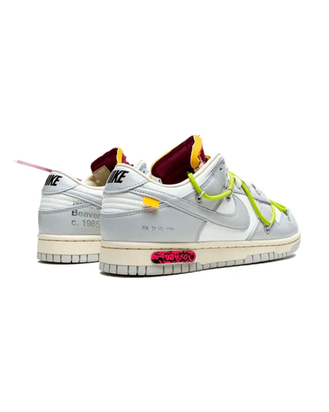 NIKE OFF-WHITE x DUNK LOW LOT 08 OF 50