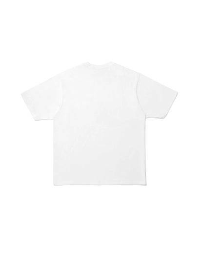 BAPE X DISNEY MICKEY MOUSE COLLEGE RELAXED FIT TEE WHITE