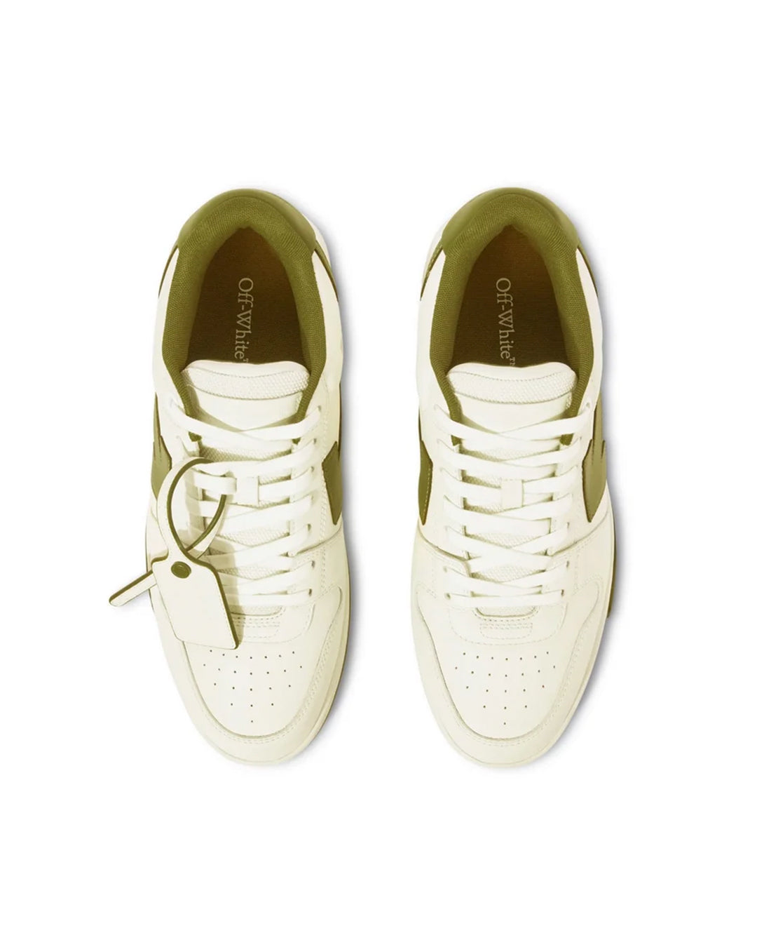 OFF-WHITE OUT OF OFFICE WHITE OLIVE HOMBRE