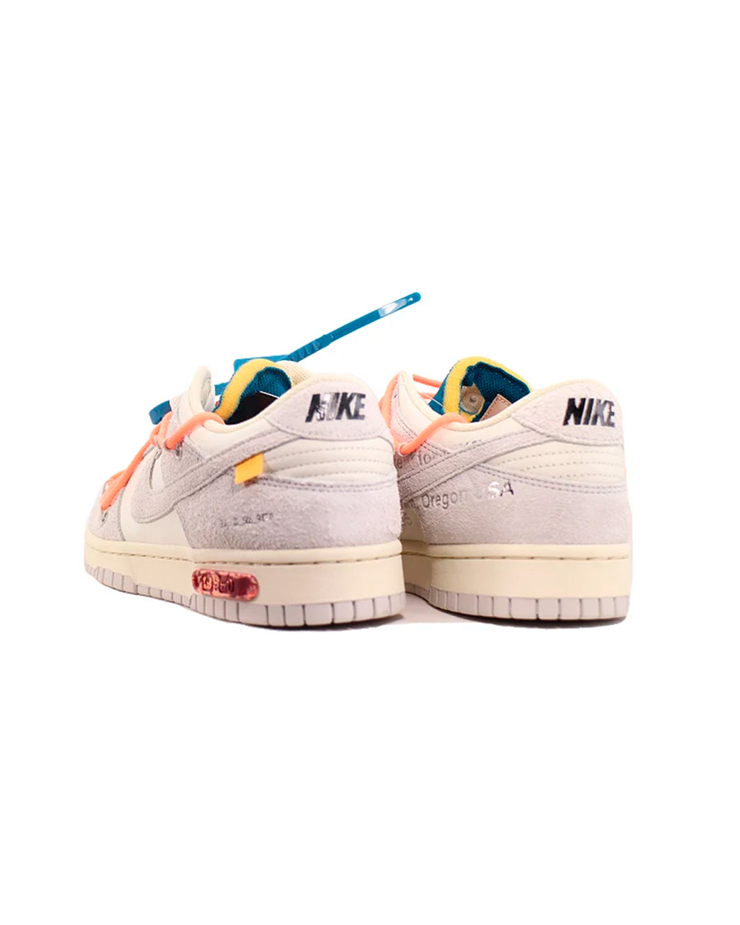 NIKE OFF WHITE x DUNK LOW LOT 19 OF 50