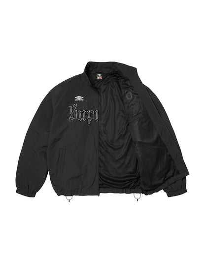 SUPREME UMBRO RHINESTONE TRACK JACKET BLACK