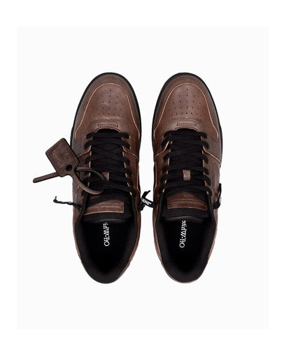 OFF-WHITE OUT OF OFFICE BROWN BLACK HOMBRE