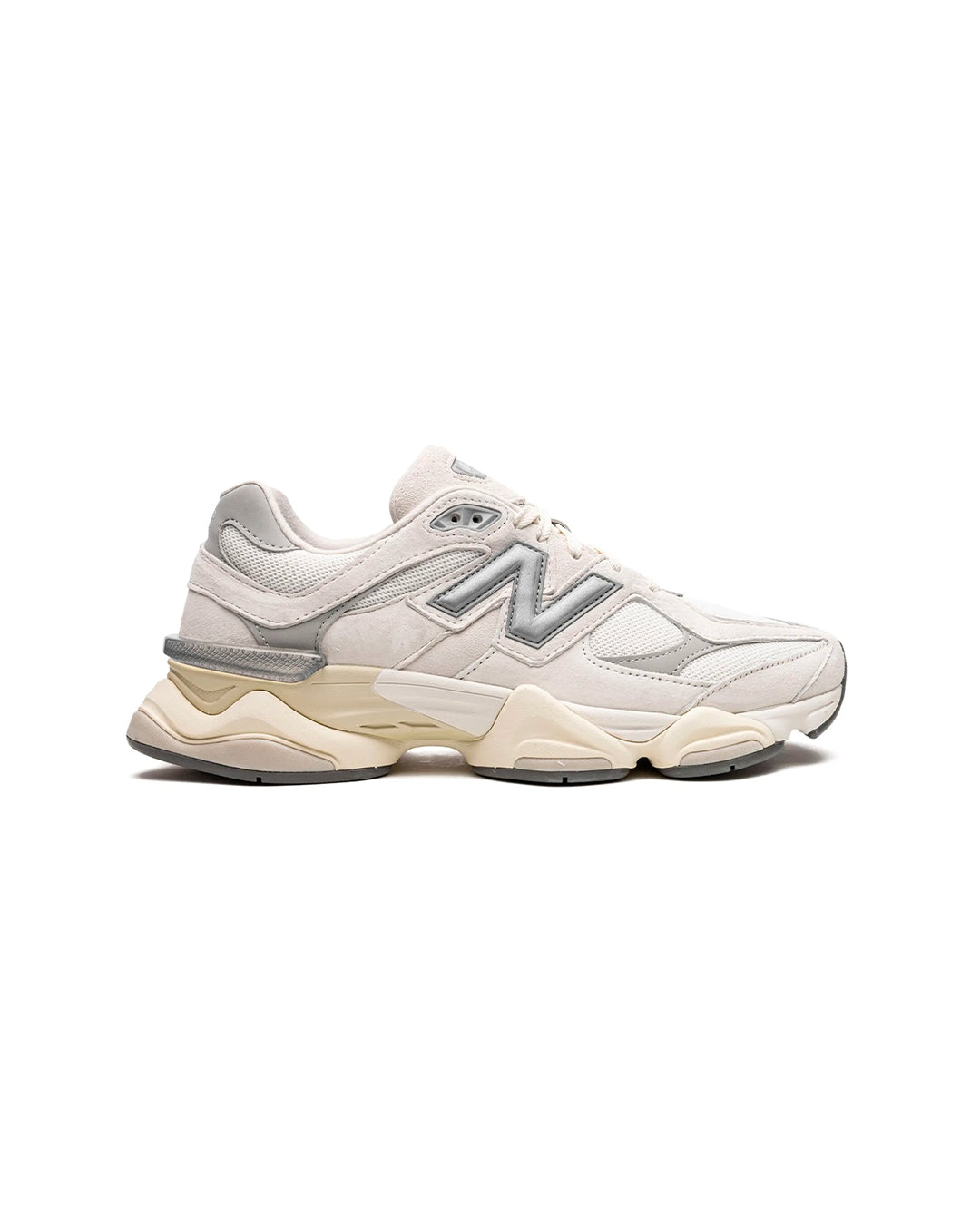 NEW BALANCE 9060 SEA SALT AND METALLIC SILVER