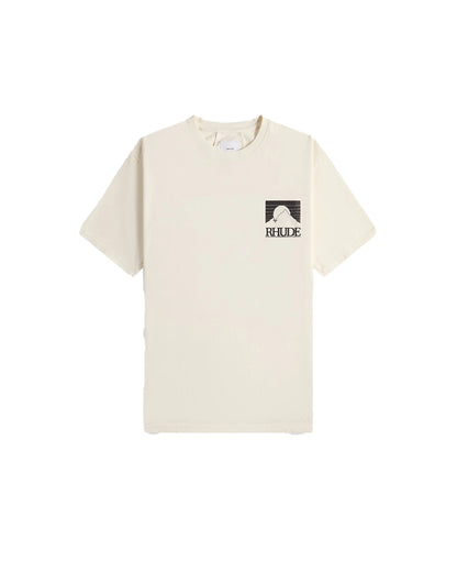 RHUDE MOONLIGHT PACK TEE VINTAGE WHITE / BLACK
