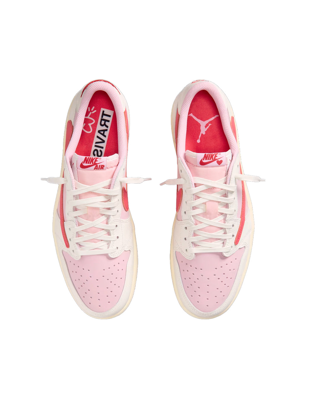 TRAVIS SCOTT x AIR JORDAN 1 LOW OG SP  TROPICAL PINK HOMBRE
