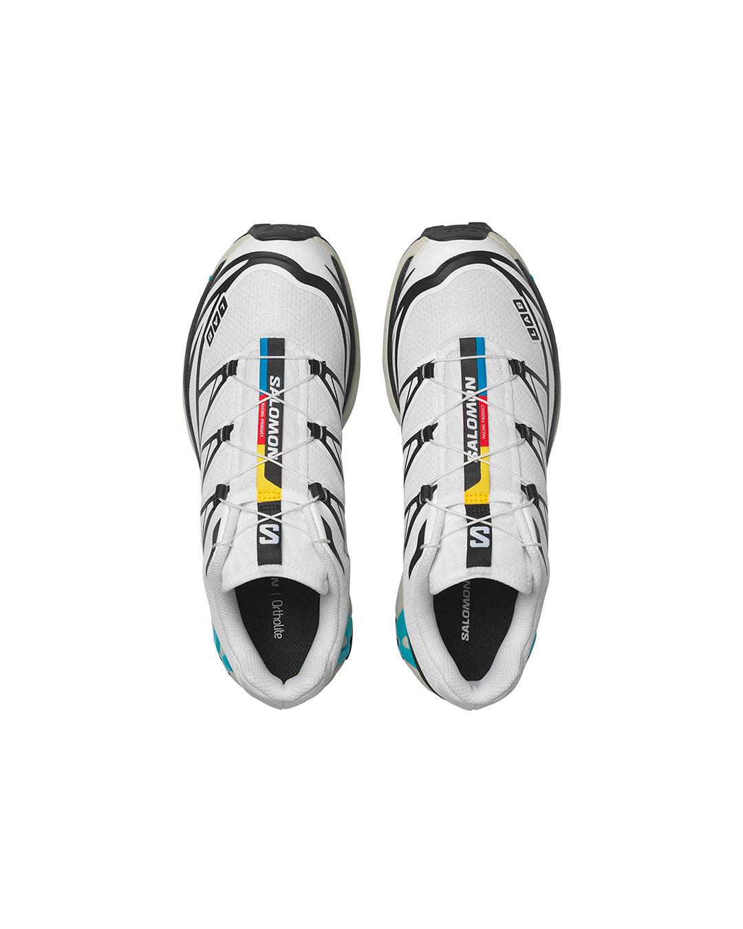 SALOMON XT-6 U BLACK WHITE BLUE CURACAO HOMBRE