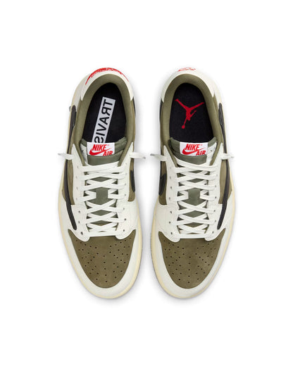 NIKE JORDAN 1 RETRO LOW OG SP TRAVIS SCOTT MEDIUM OLIVE HOMBRE