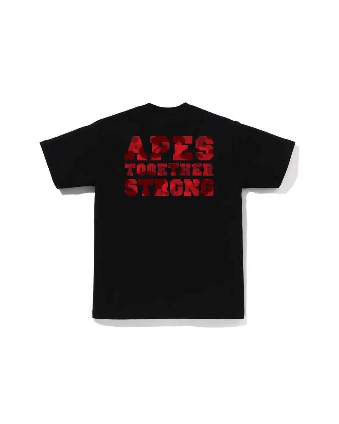 BAPE RED CAMO COLLAGE ATS TEE