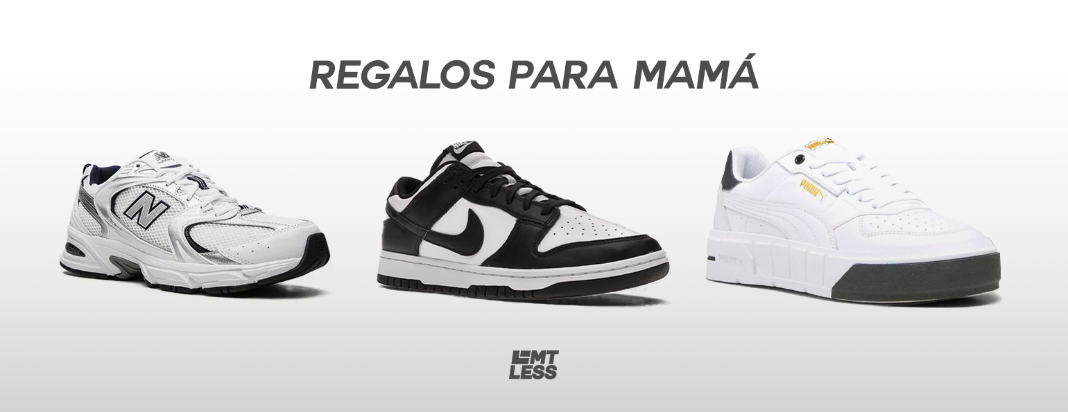 Zapatillas, accesorios y ropa ideal para regalar a mamá en su día, disponibles en Limitless
