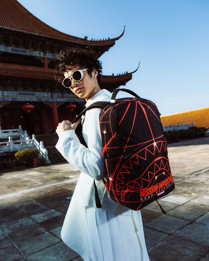 MOCHILA SPRAYGROUND MISSION IMPOSSIBLE LASER SHARK