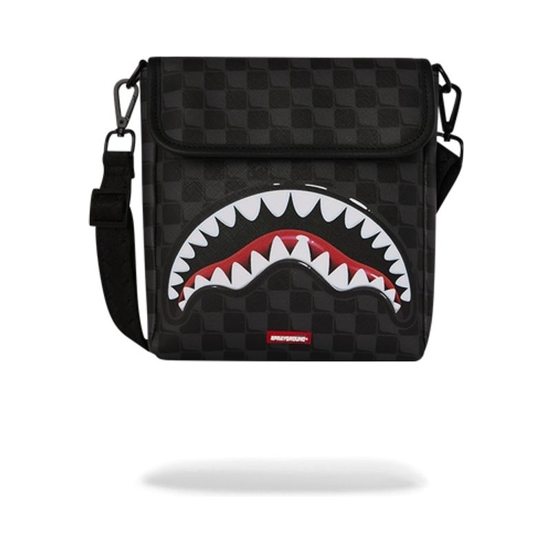 BOLSO CRUZADO SPRAYGROUND ANCHO SIP BALLOON BLACK
