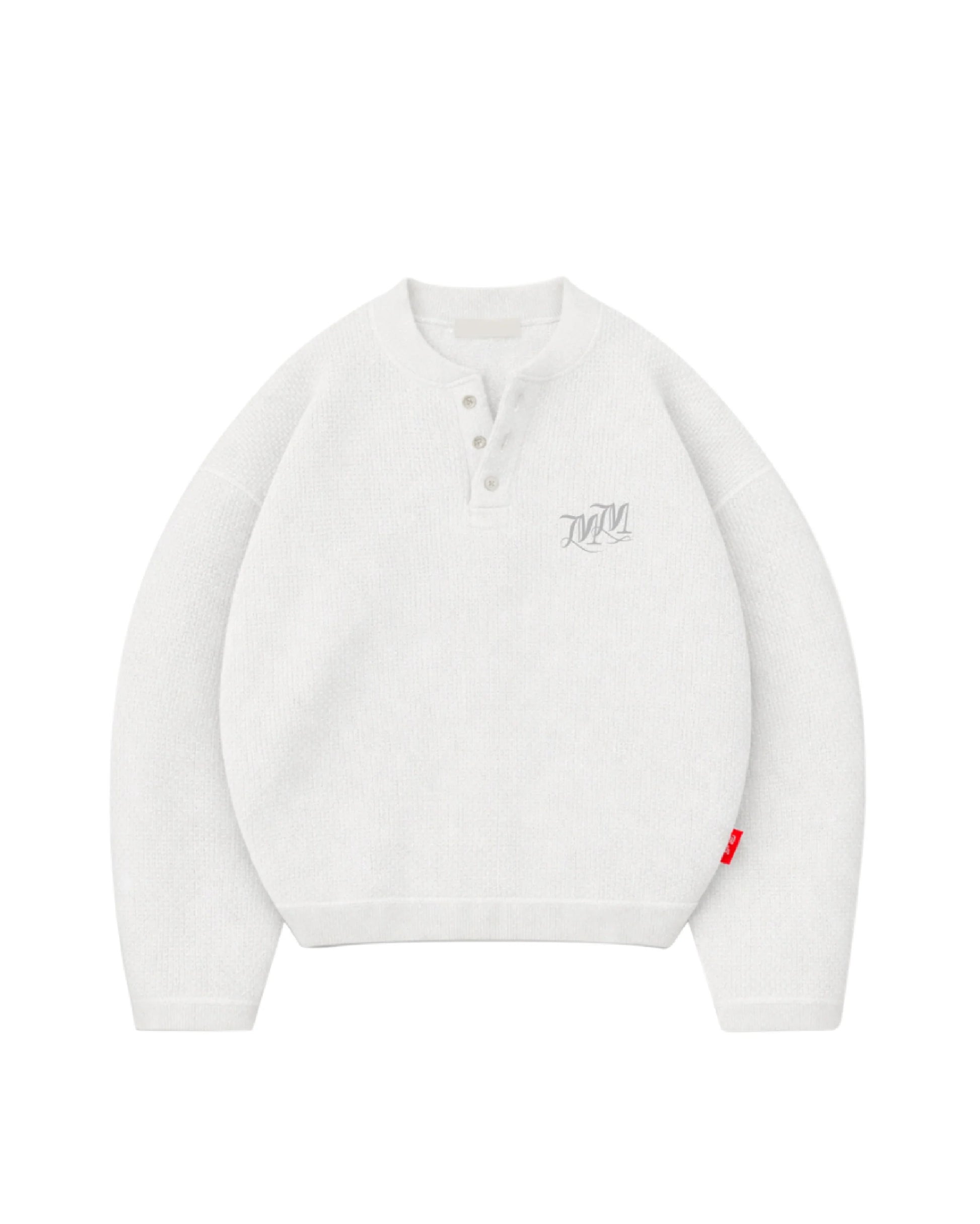 MOMNTS WHITE CORE HENLEY