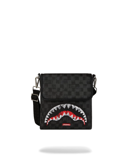 BOLSO CRUZADO  SPRAYGROUND SCRIBBLE SHARK