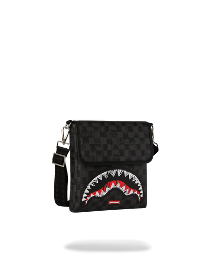 BOLSO CRUZADO  SPRAYGROUND SCRIBBLE SHARK