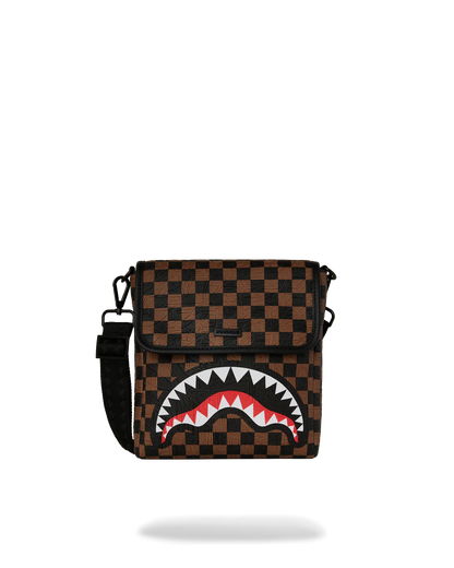 BOLSO CRUZADO SPRAYGROUND ANCHO BIG CITY EMBOSS
