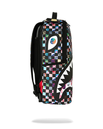 MOCHILA SPRAYGROUND CRAZY CHECK