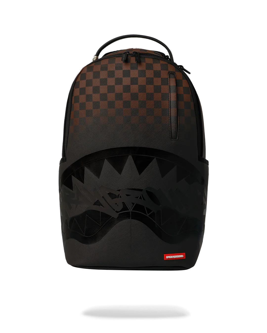MOCHILA SPRAYGROUND BROWN CHECK GHOST DRIP