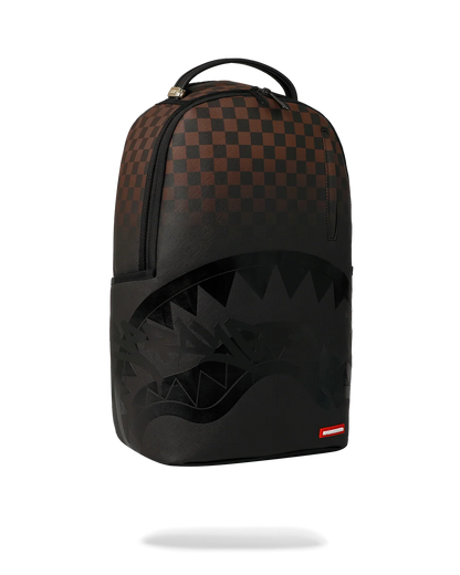 MOCHILA SPRAYGROUND BROWN CHECK GHOST DRIP