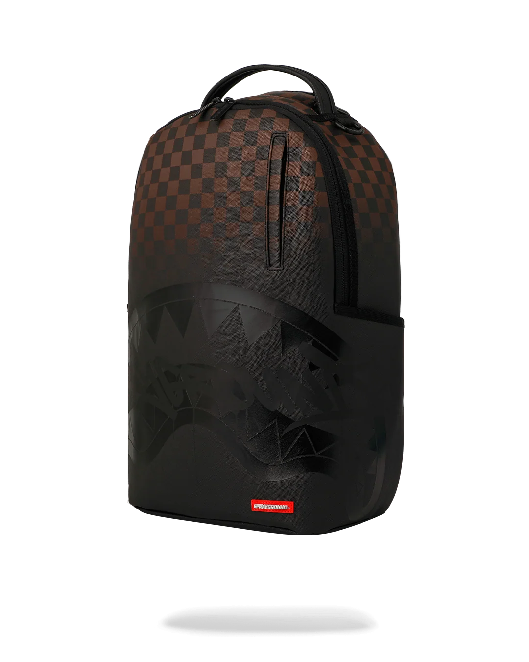 MOCHILA SPRAYGROUND BROWN CHECK GHOST DRIP