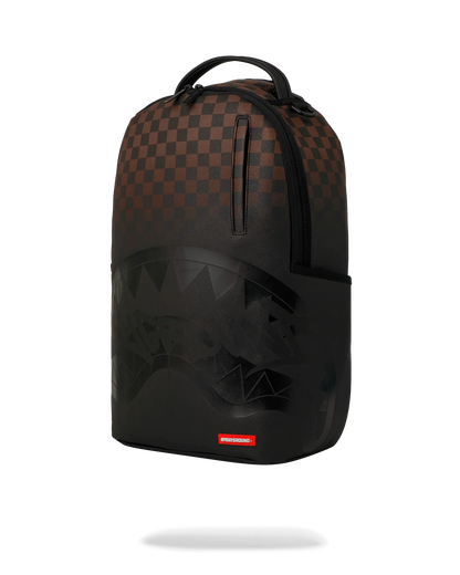 MOCHILA SPRAYGROUND BROWN CHECK GHOST DRIP