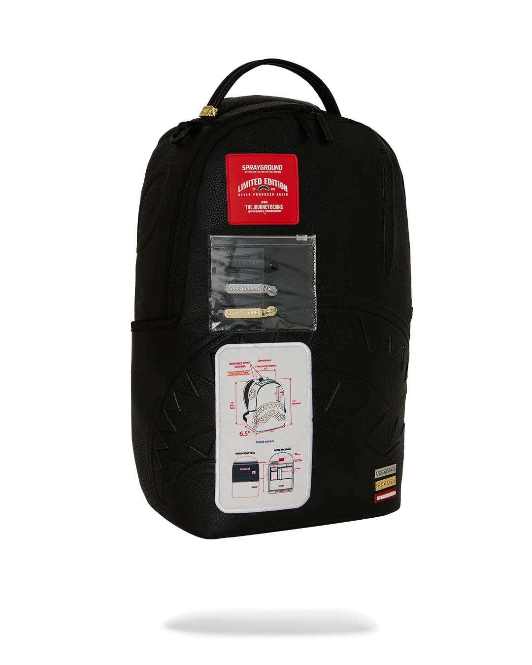 MOCHILA SPRAYGROUND SAMPLE ROOM SHARK