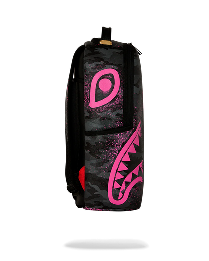 MOCHILA SPRAYGROUND PEANUTS SNOOPY PINK STENCIL