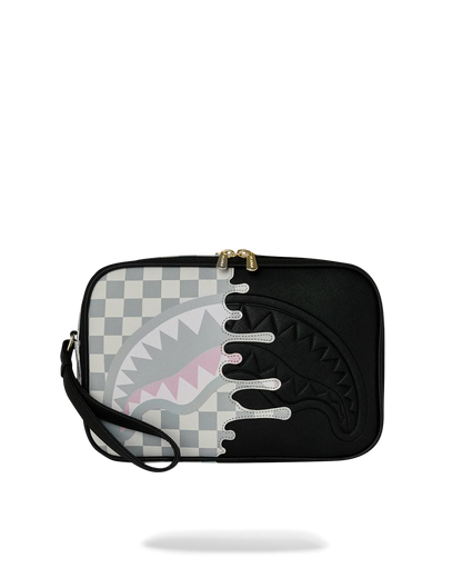 NECESER SPRAYGROUND CREAM CHECK UNFINISHED SHARK
