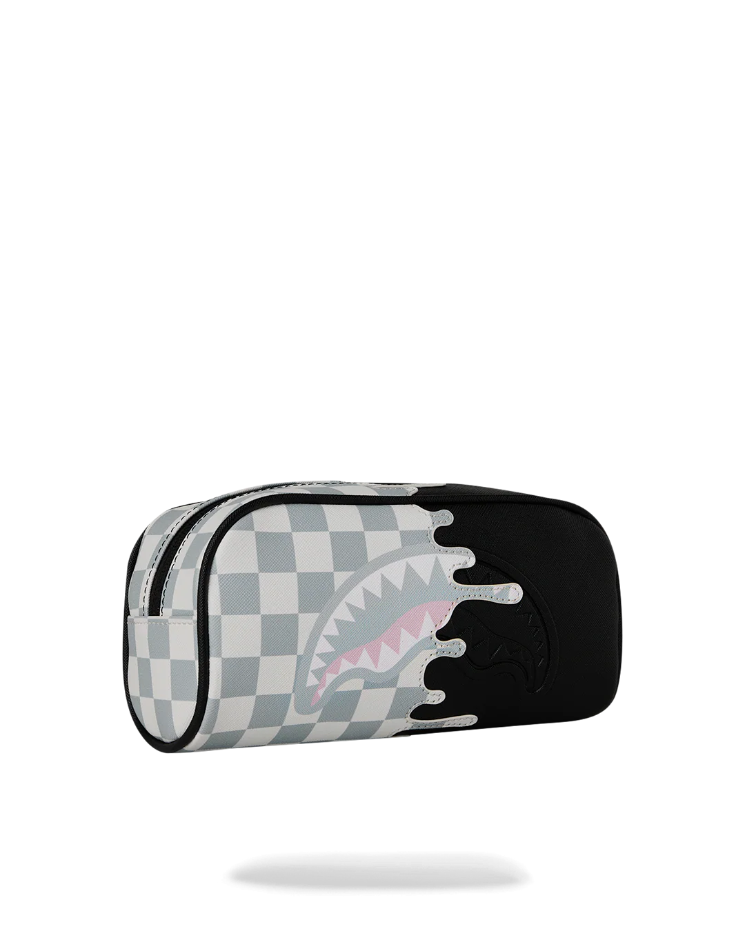 CARTUCHERA SPRAYGROUND CREAM CHECK UNFINISHED SHARK